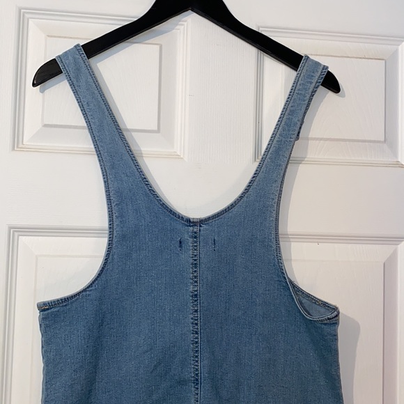 3/$30 Vintage Blue Spice Jean Dress - Picture 9 of 10